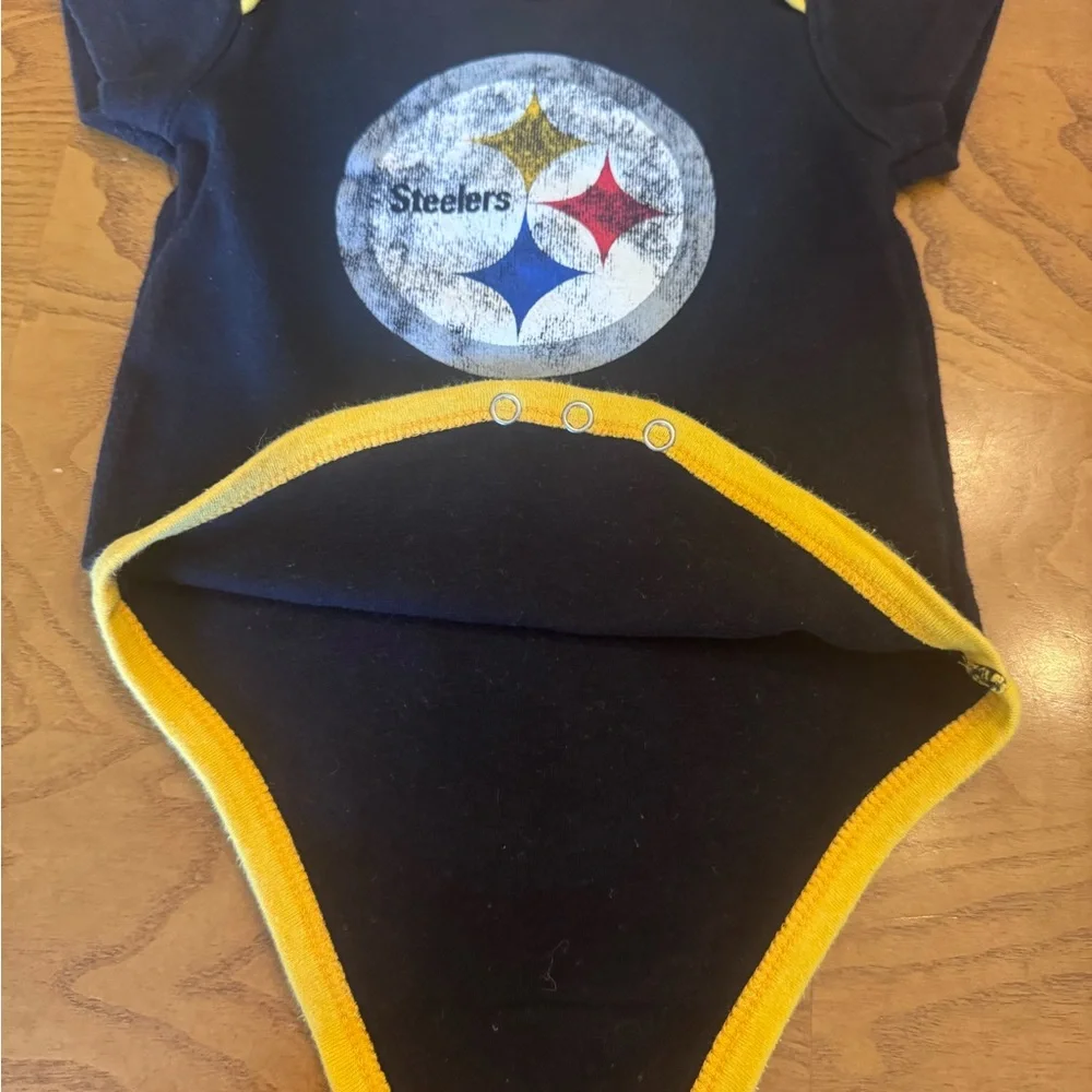 NFL PITTSBURGH STEELERS‎ 3-6 months  ONE PIECE 100% cotton